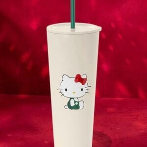 Starbucks Hello Kitty Stainless Steel Cold Cup 26 OZ LIMITED EDITION 2025 NEW